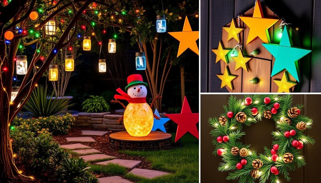 5 DIY Outdoor Holiday Decorations to Light Up Your Yard