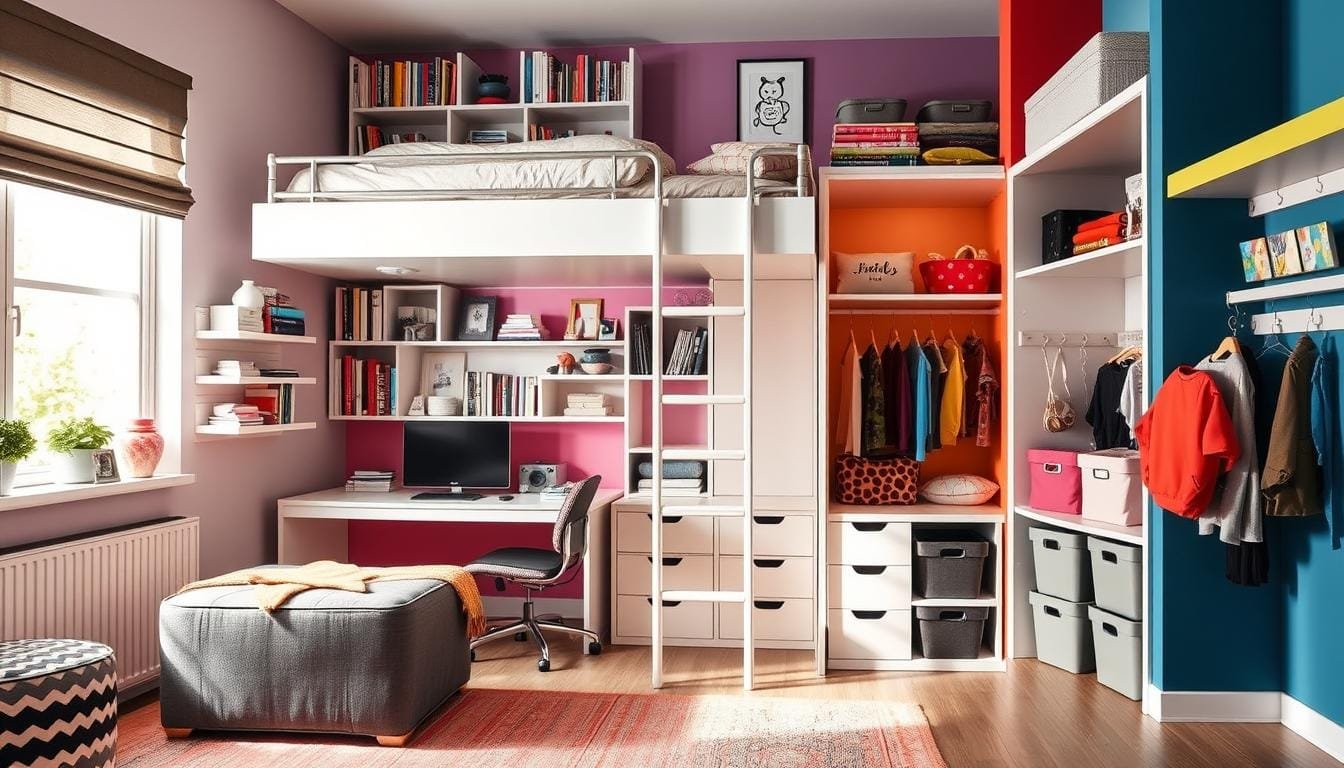 7 Space-Saving Solutions for Teen Bedrooms