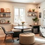 8 Ways to Maximize Space in a Small Dining Room