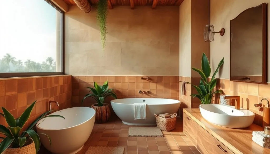 earthy bathroom tones earthy bathroom tones