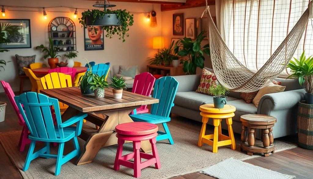 indoor uses for outdoor furniture