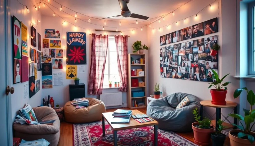 teenage hangout room on a budget