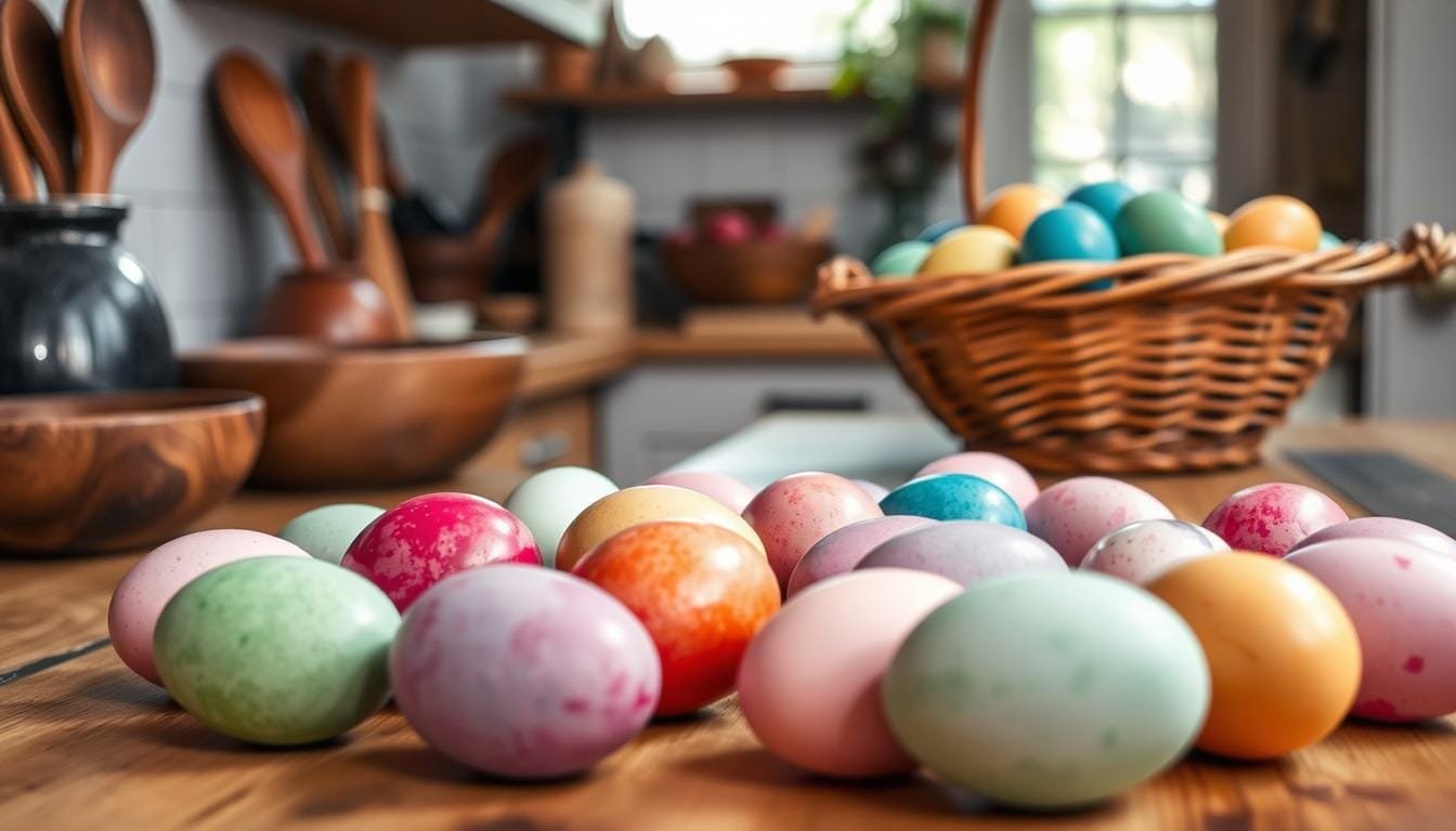 Decorating Easter Eggs with Natural Dyes from Your Kitchen