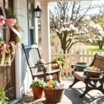 Easter Porch Decorating Ideas to Welcome Spring