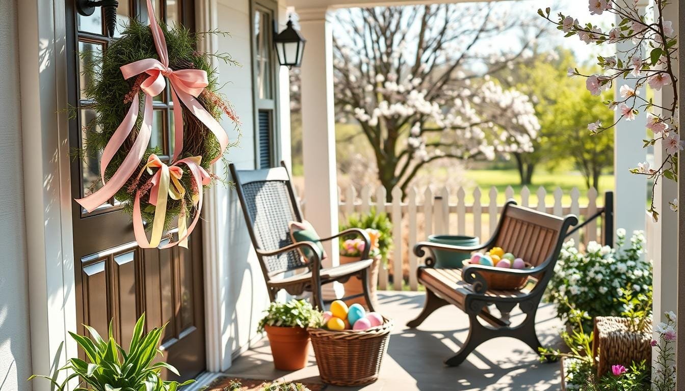 Easter Porch Decorating Ideas to Welcome Spring