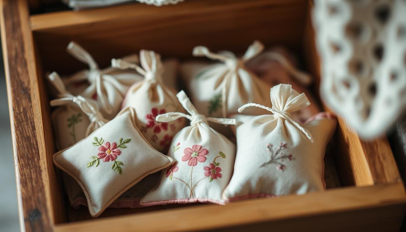 Handmade Scented Sachets for Drawers and Closets