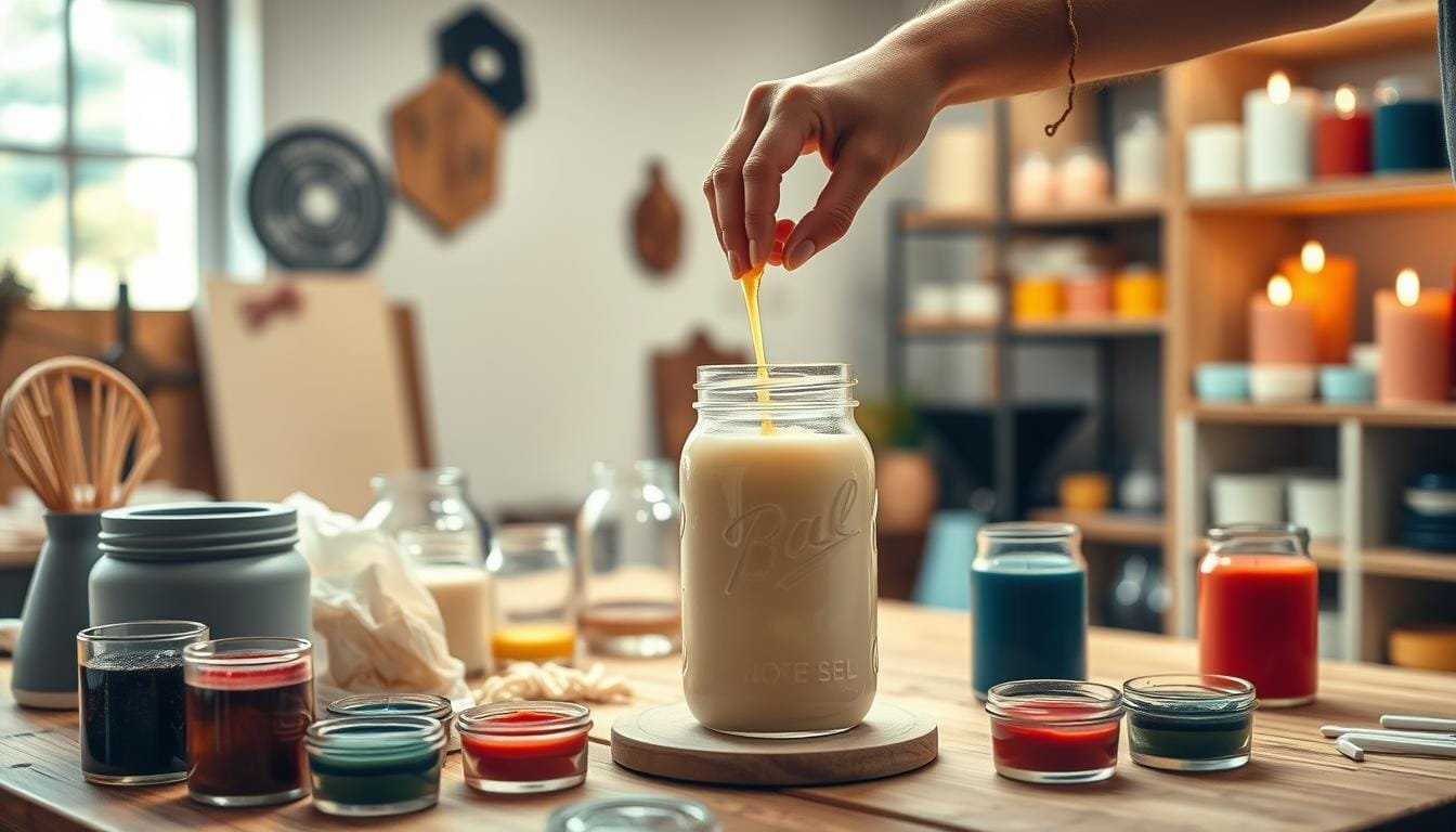 How to Make Beautiful Hand-Poured Candles at Home