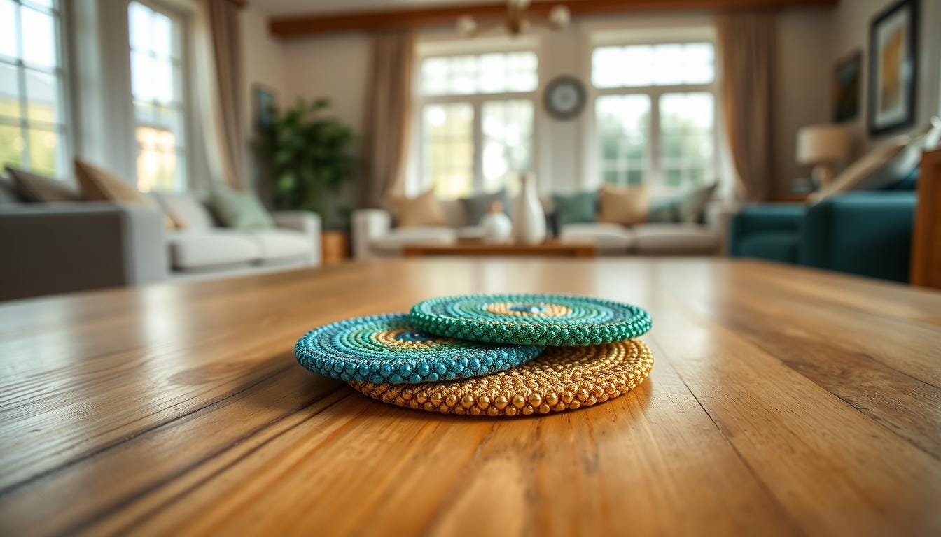 How to Make Elegant Beaded Coasters for Your Coffee Table