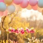 How to Make a Festive Easter Balloon Arch