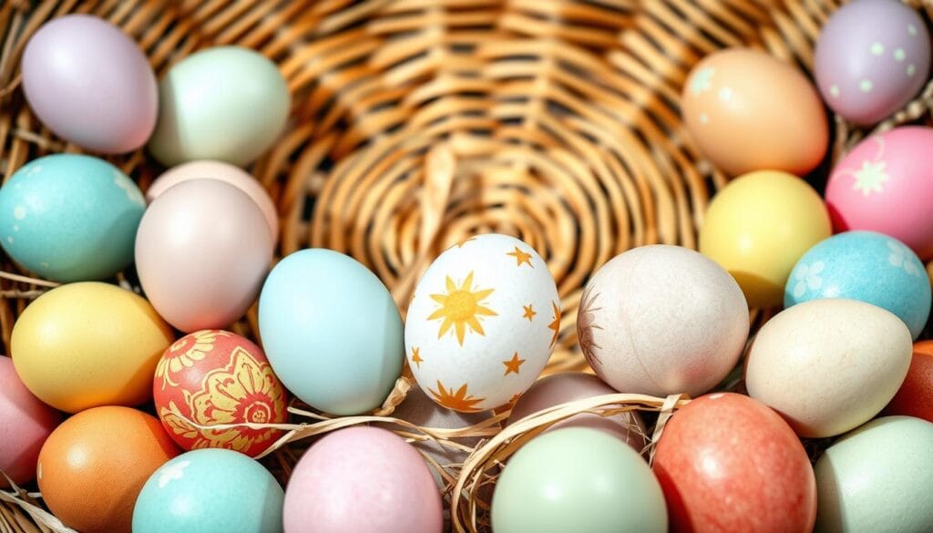 How to Make an Easter Egg Wreath