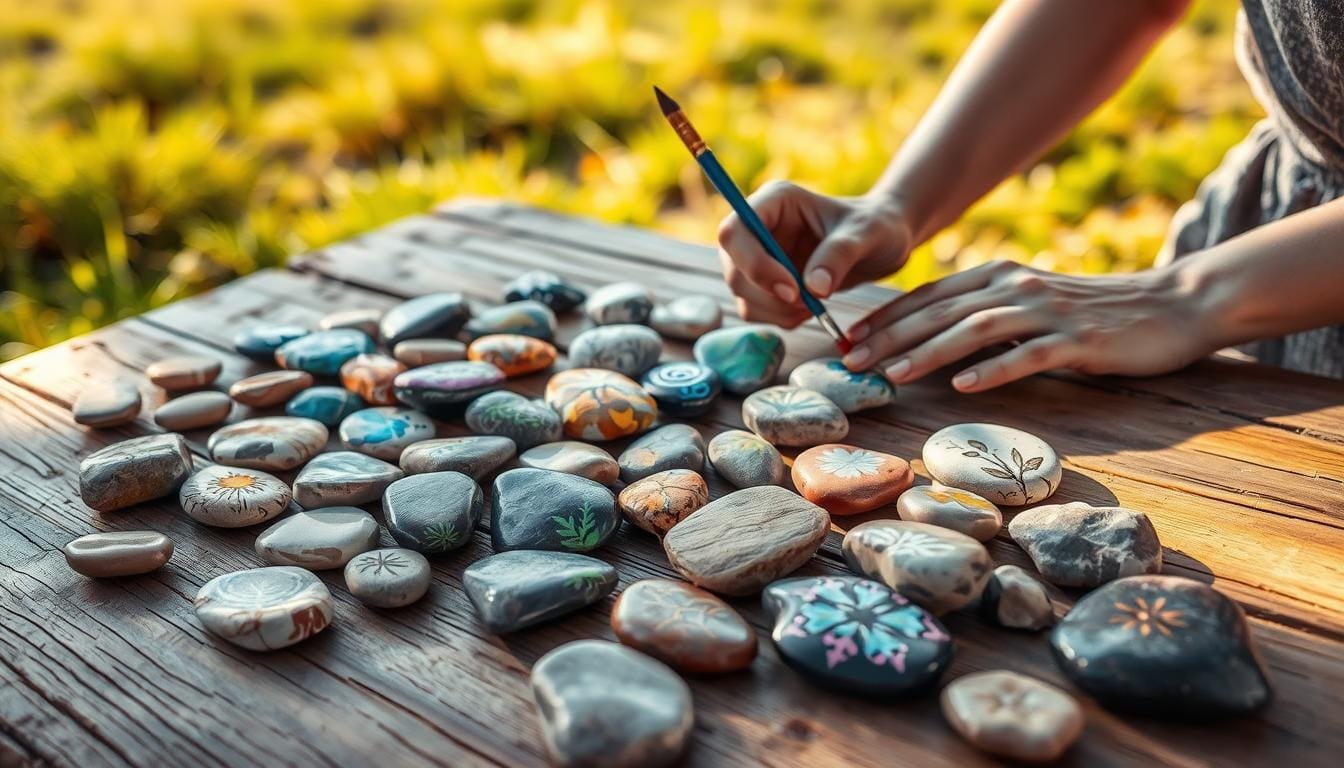 How to Turn Ordinary Stones into Stunning Hand-Painted Art