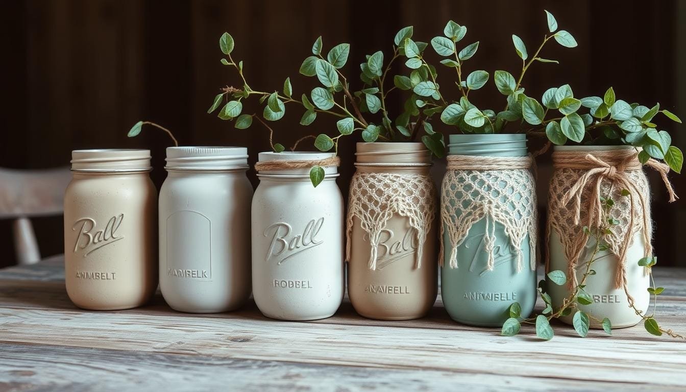 Transform Old Mason Jars into Chic Home Accents