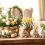 Using Bunnies and Chicks in Your Easter Decor