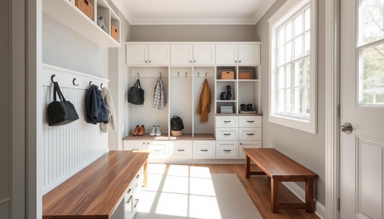 The Perfect Drop Zone: Creating a Clutter-Free Mudroom