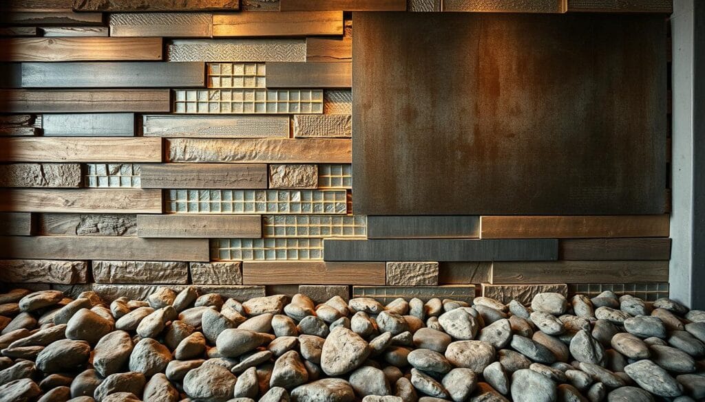 Unique Materials for Accent Walls