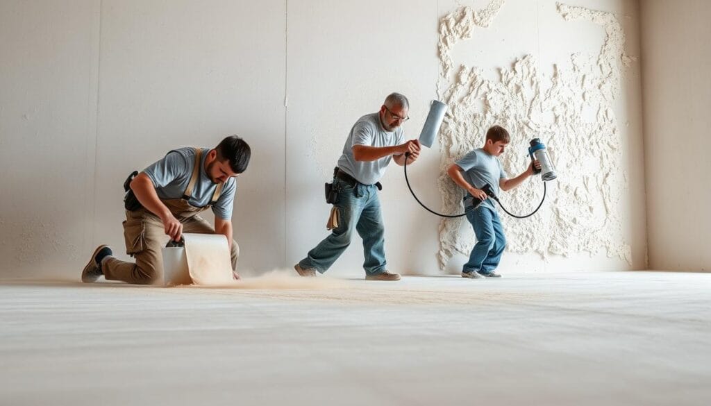 drywall preparation steps