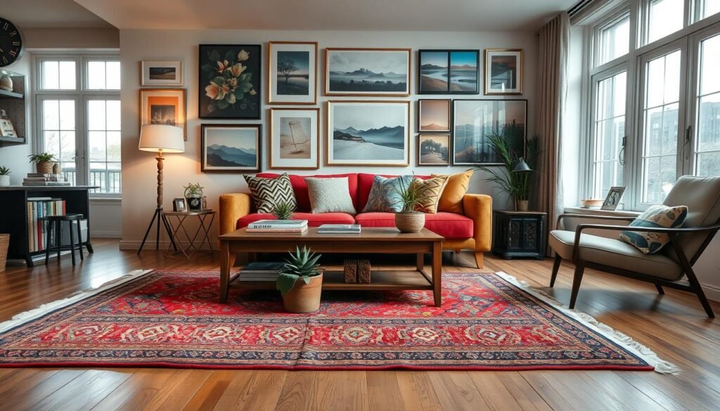 mixing diverse interior design elements