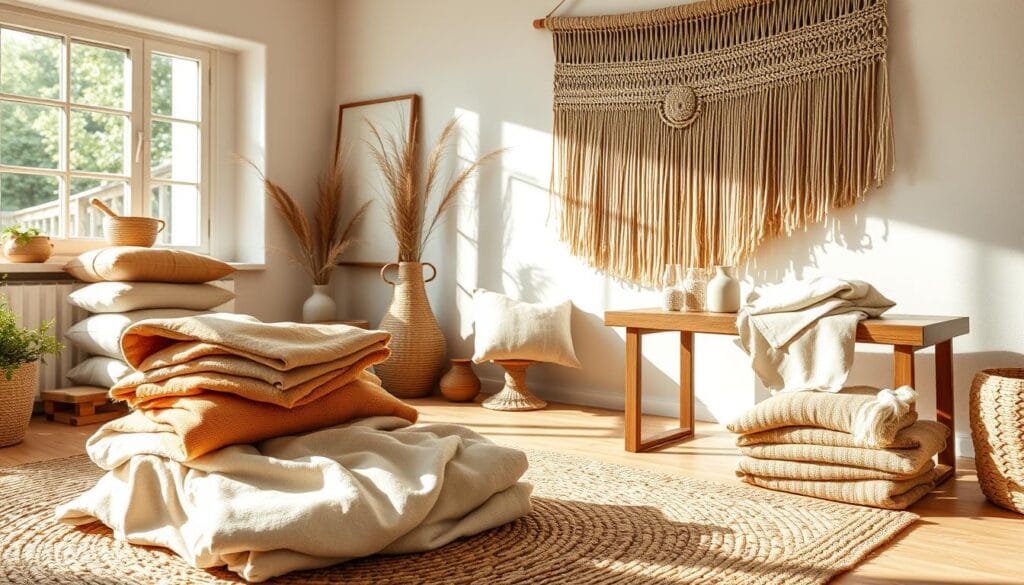 natural fiber home textiles