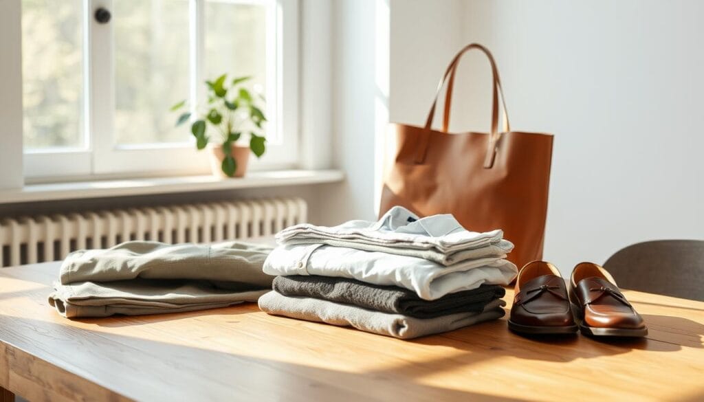 sustainable capsule wardrobe