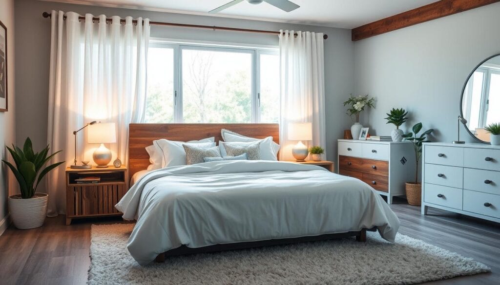 DIY bedroom makeover