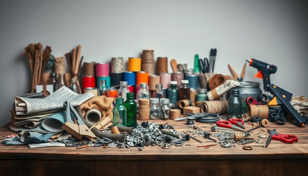 DIY upcycling materials