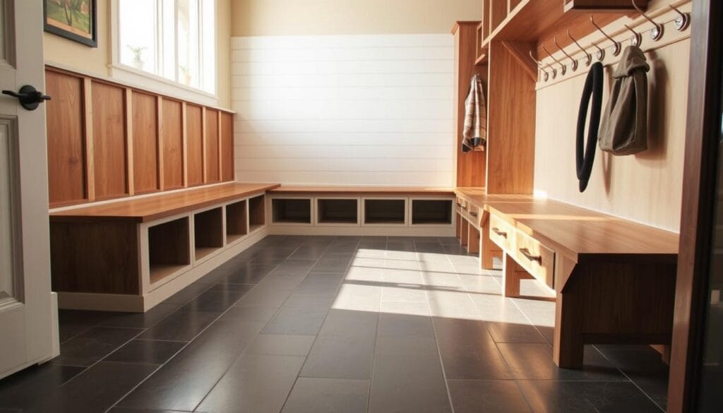 durable mudroom materials