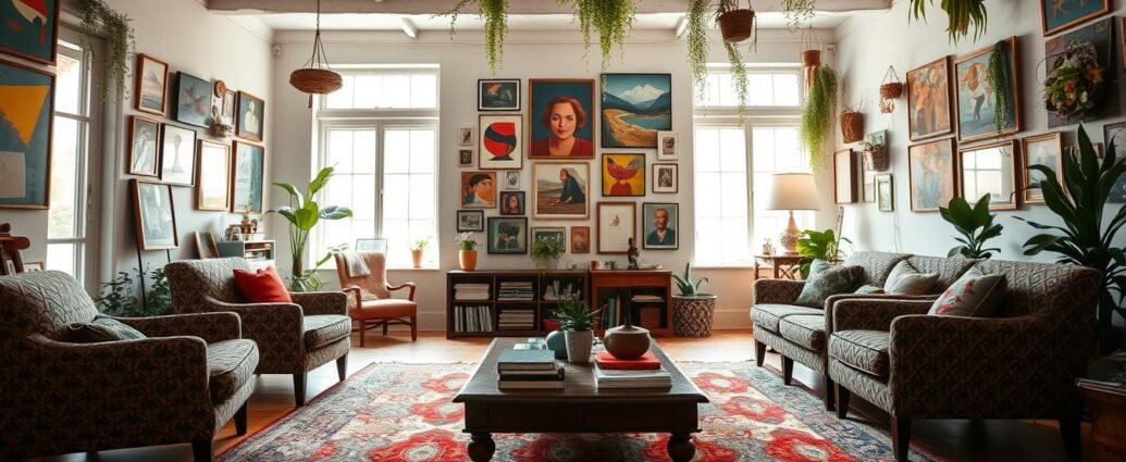 eclectic home interior design