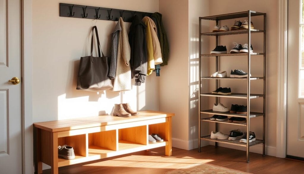 entryway storage solutions