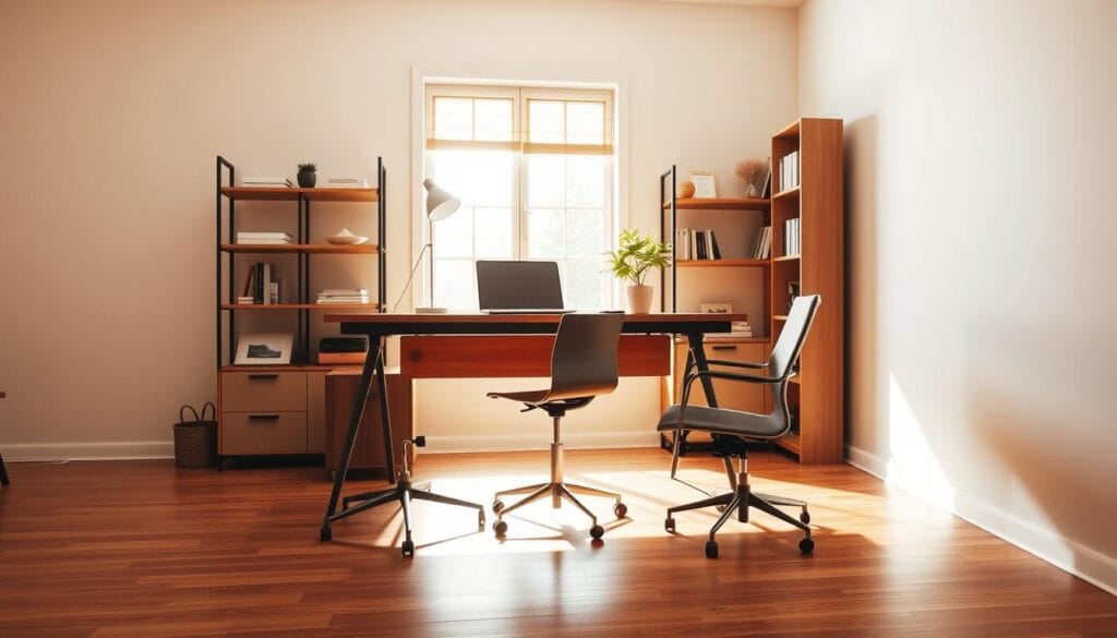 functional home workspace