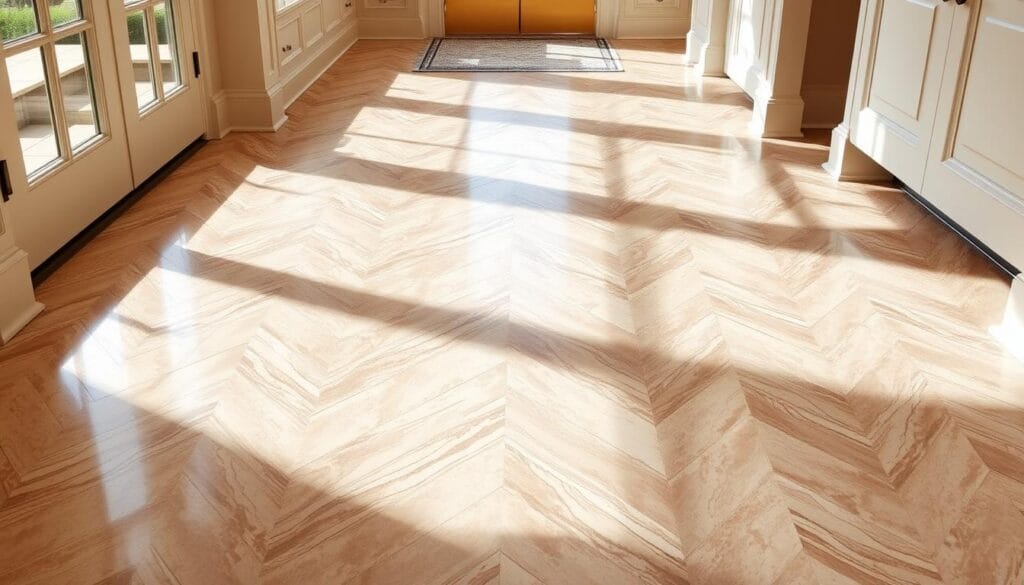 luxurious mudroom flooring