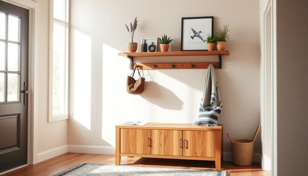 multifunctional entryway decor