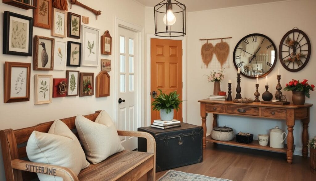 DIY entryway decor