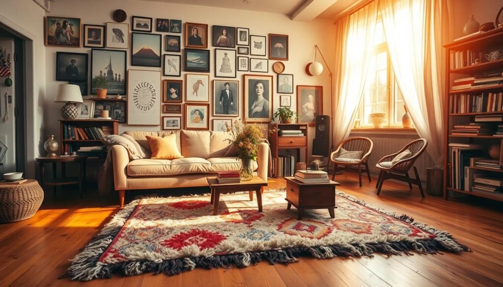 curating eclectic space