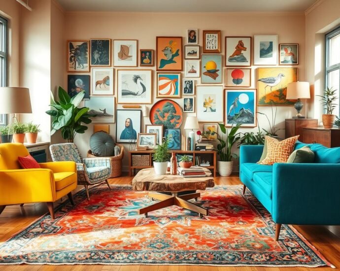 eclectic interior decor