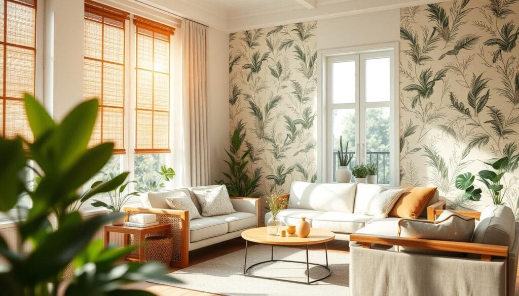 sustainable wallpaper options