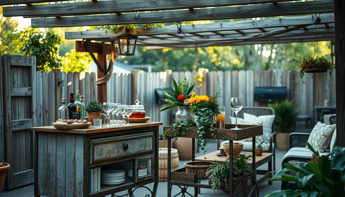 Backyard Bar Cart: Build Your Own Summer Entertaining Station