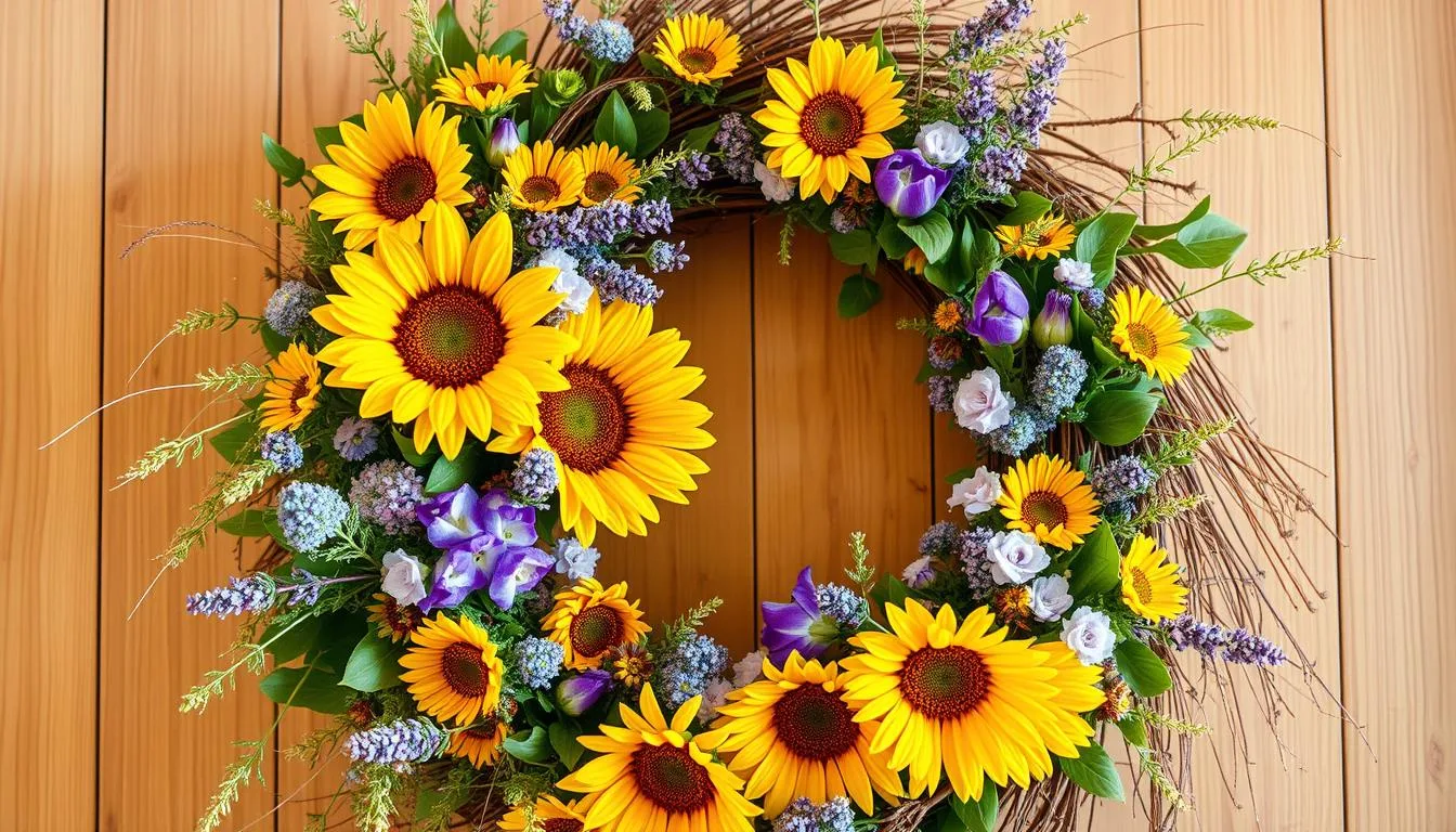 DIY Summer Wreaths Using Natural Elements