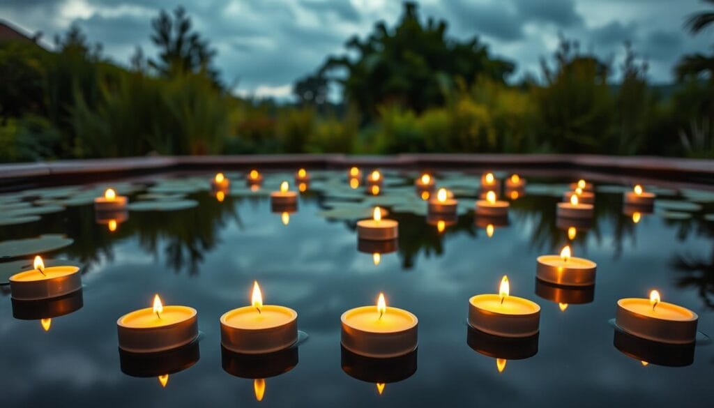 Floating Citronella Candles