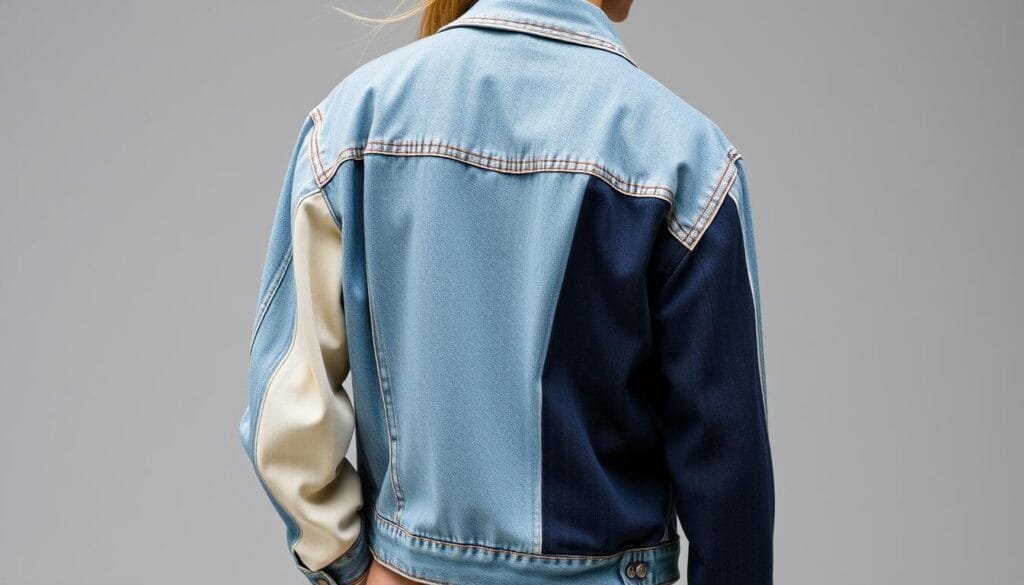 La Ligne Val Two-Tone Denim Jacket
