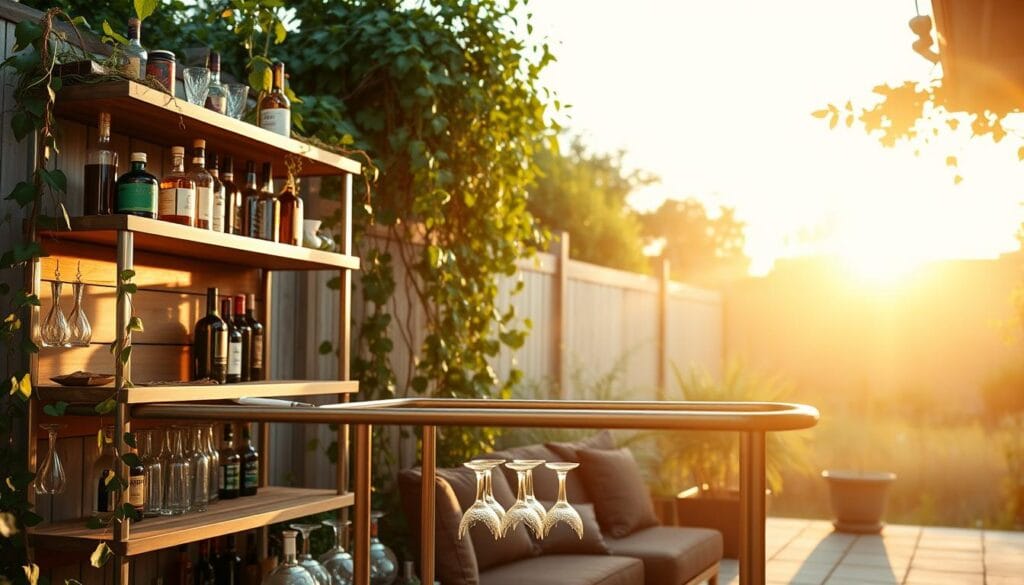 bar cart assembly