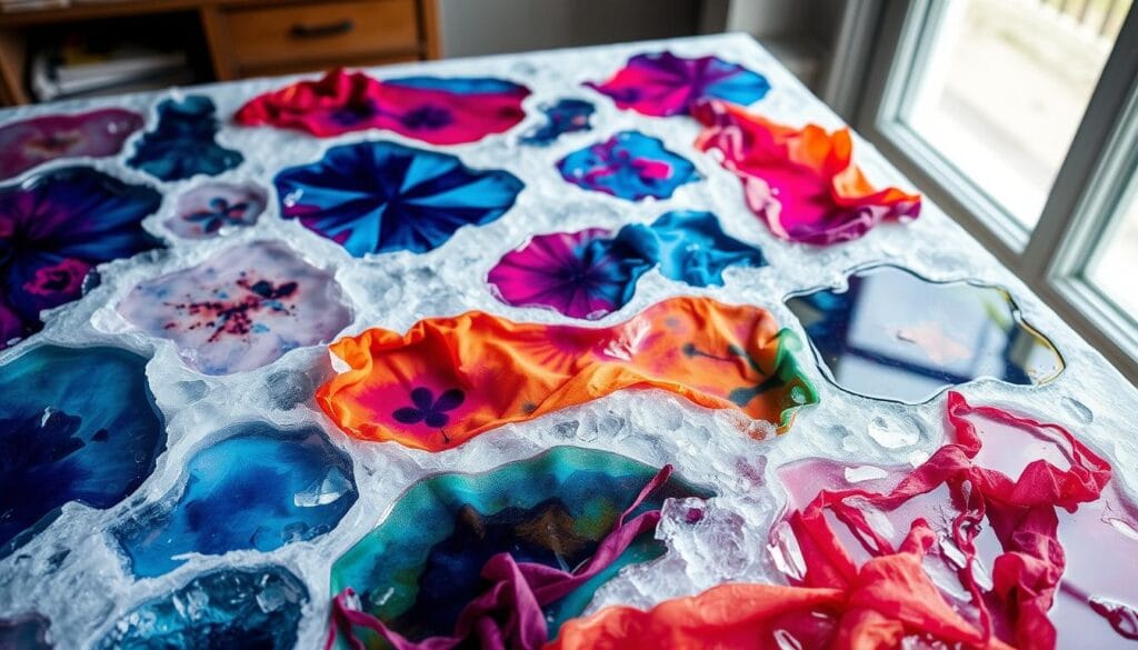 ice dyeing process
