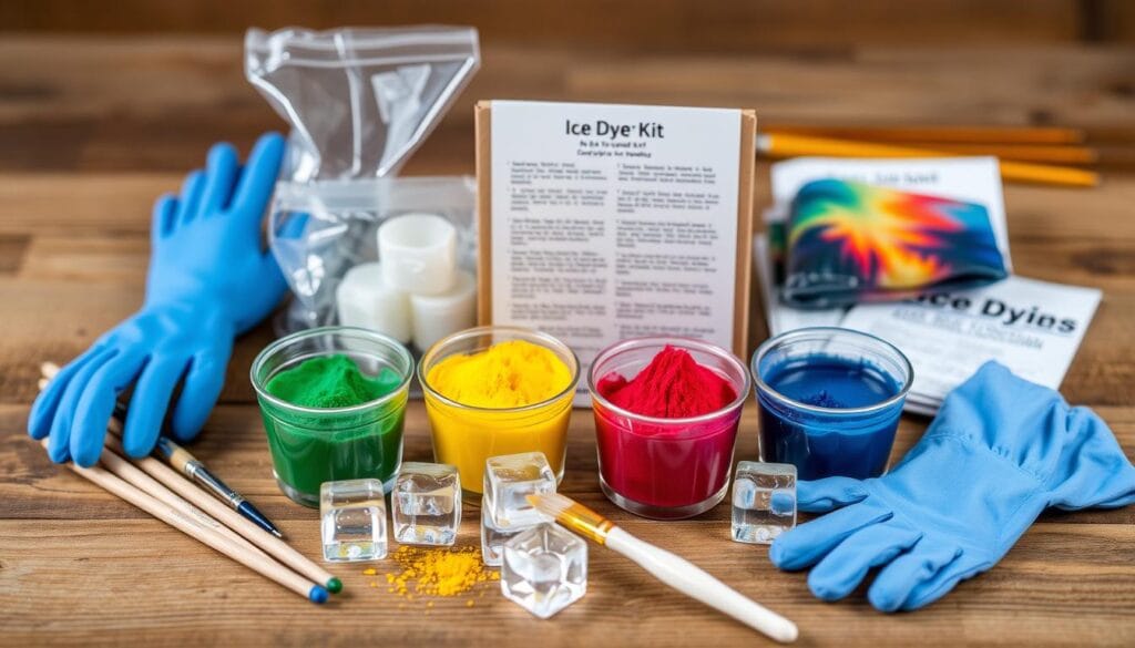 ice dyeing supplies kit