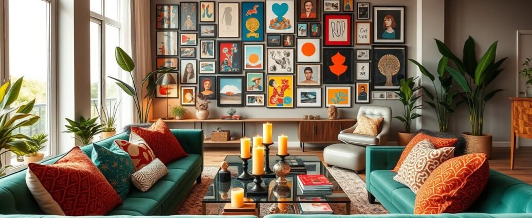 modern eclectic interior design