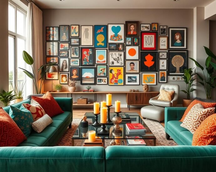 modern eclectic interior design