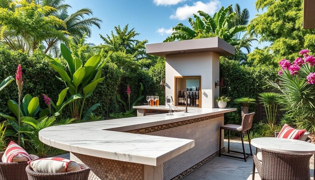 outdoor DIY bar ideas