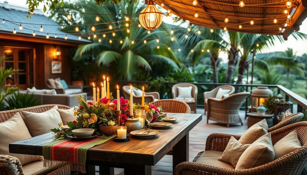 outdoor dining styles