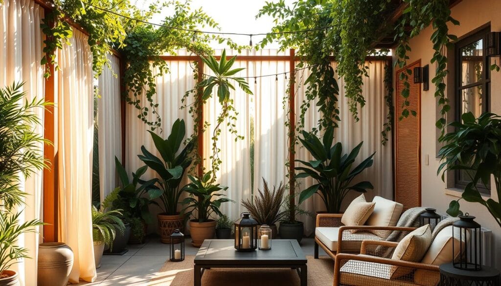 outdoor space privacy solutions