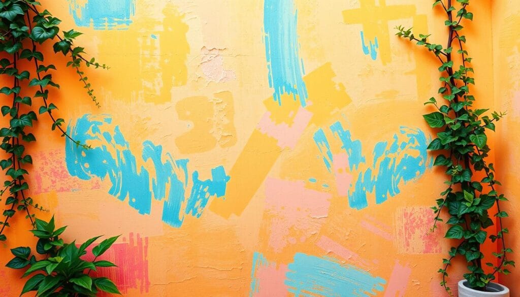 statement wall summer vibes