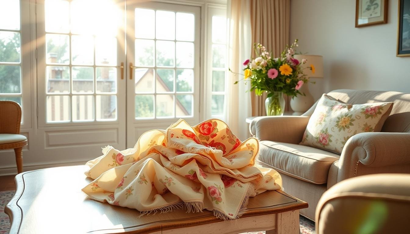 Repurpose Summer Fabrics into Year-Round Decor