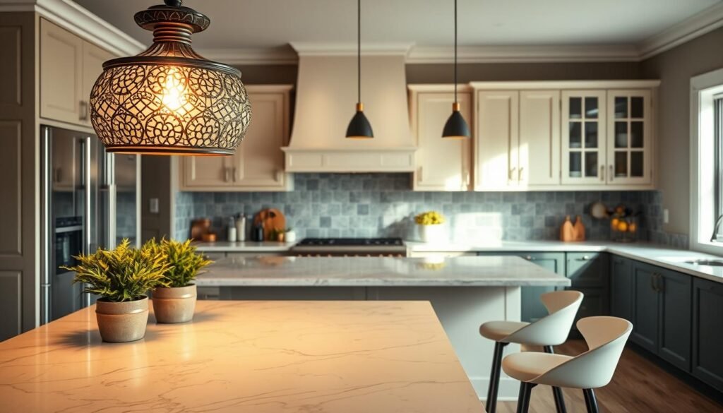 kitchen focal point pendant lighting